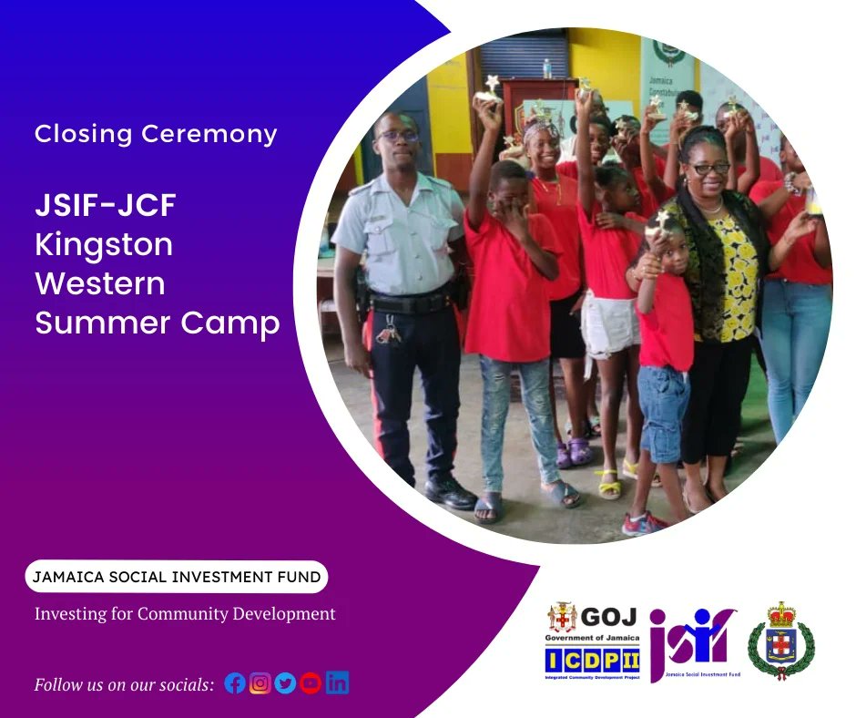 JSIFJA's tweet photo. The Summer Camp camp adopted a three-fold mentoring approach where the schools, parents and the JCF monitored student involvement and performance.
#JSIFJa https://t.co/4VYpXPf6ht