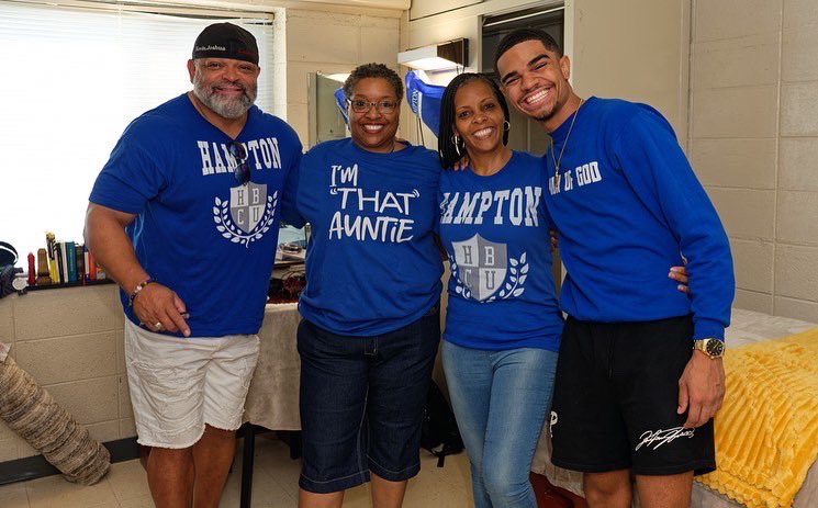 Hampton University tweet media