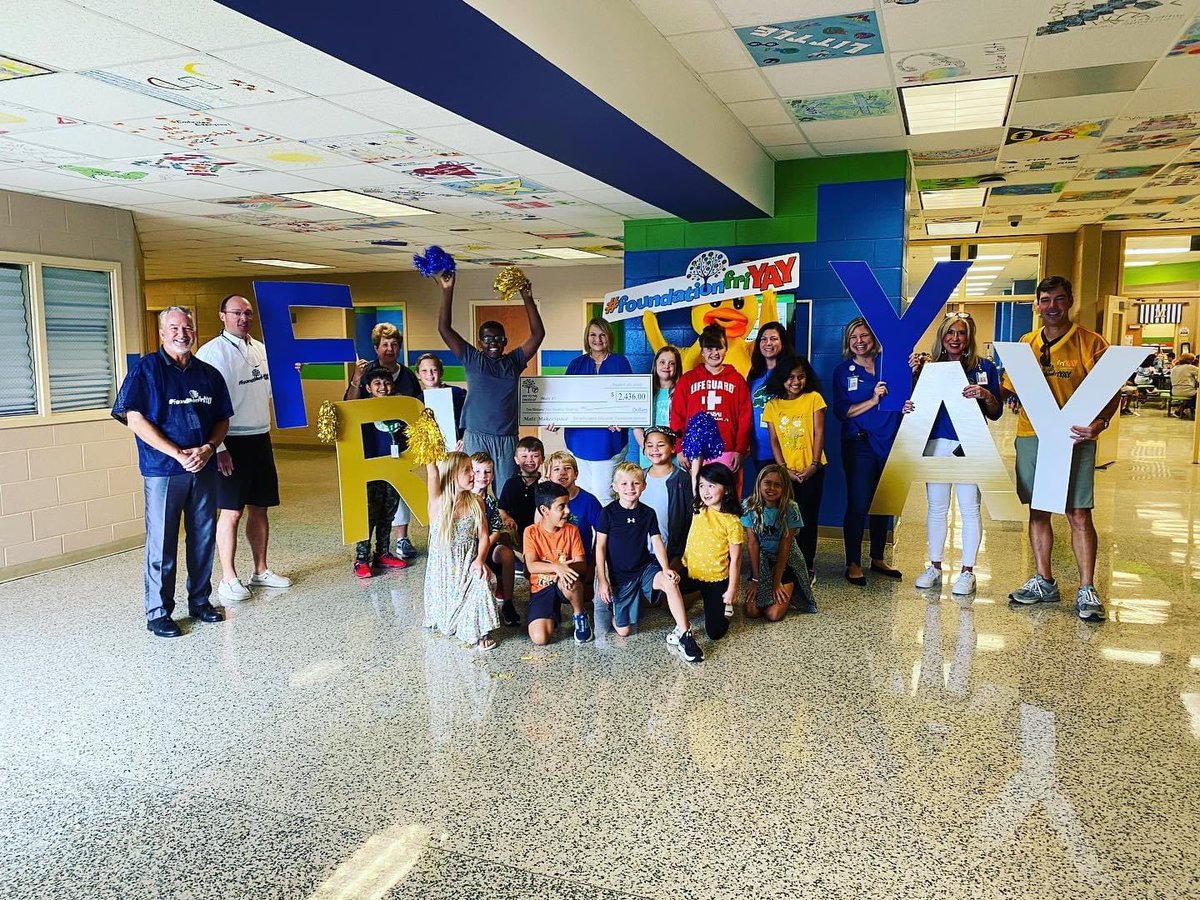 Thank you to the <a href="/fcsedfoundation/">FC Education Foundation</a> for supporting the creation of a new makerspace at <a href="/MattElementary/">Matt Elementary</a>. #FoundationFriYAY