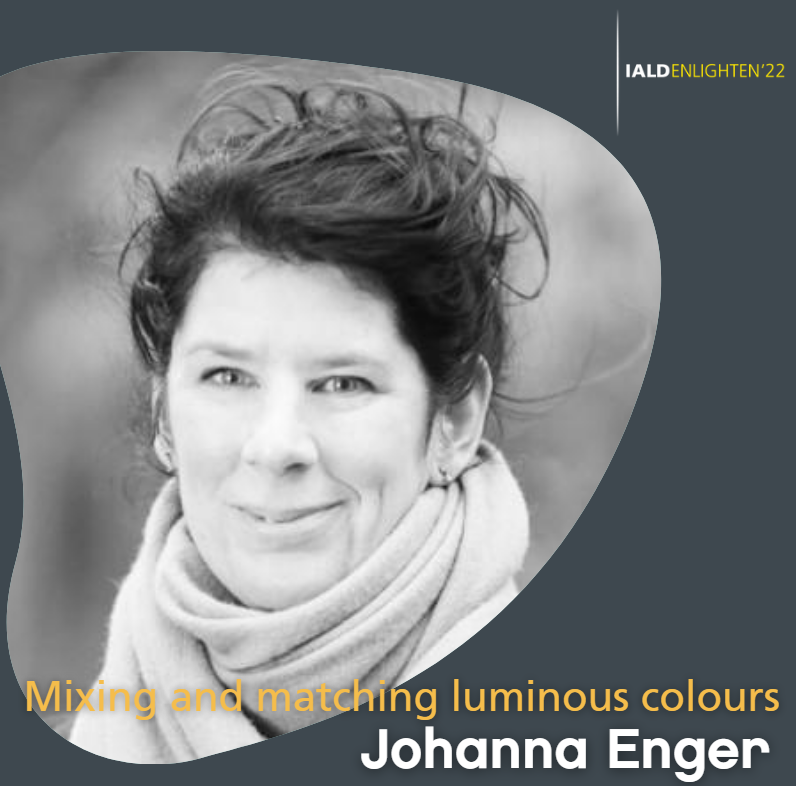 IALD Enlighten Americas 2022 session highlight: "Mixing and matching luminous colours" by Johanna Enger.

Visit iald.me/enam22 to register today.