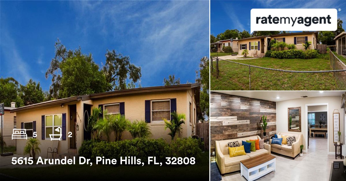 tecnitelonline's tweet photo. 🛌 5 🛀 2
📍 5615 Arundel Dr, Pine Hills, FL, 32808

My latest listing on #RateMyAgent
https://t.co/XpOE9F6awE https://t.co/TFHxAIAyoJ