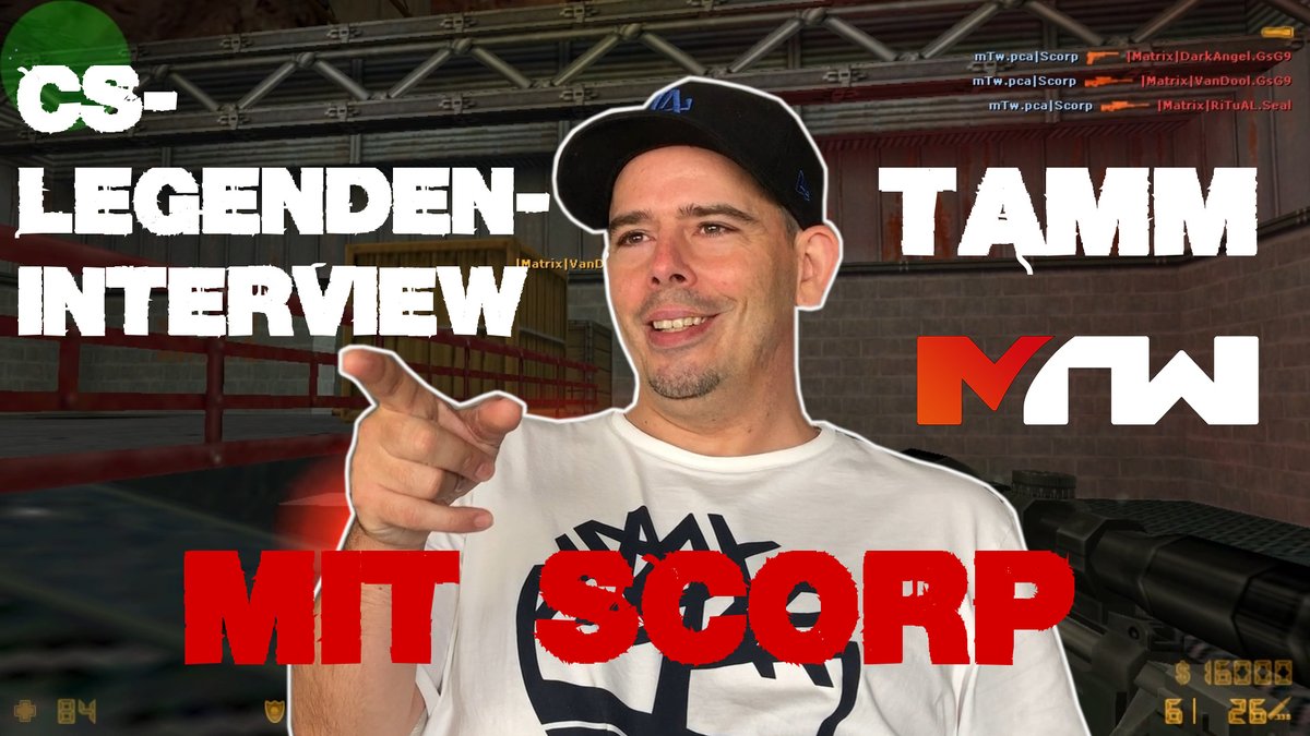Das neueste CS-LEGENDEN-Interview ist da! Taki "Scorp" Lau gehörte zu Beginn von #Counterstrike zu den stärksten AWP-Spielern der Welt und erzielte mit <a href="/MTW_gaming/">MTW Gaming</a>, TAMM und <a href="/SKGaming/">SK Gaming</a> etliche Erfolge - unter anderem gewann er 2001 die CPL in Rio. #CS #mTw
youtube.com/watch?v=YLUmXQ…