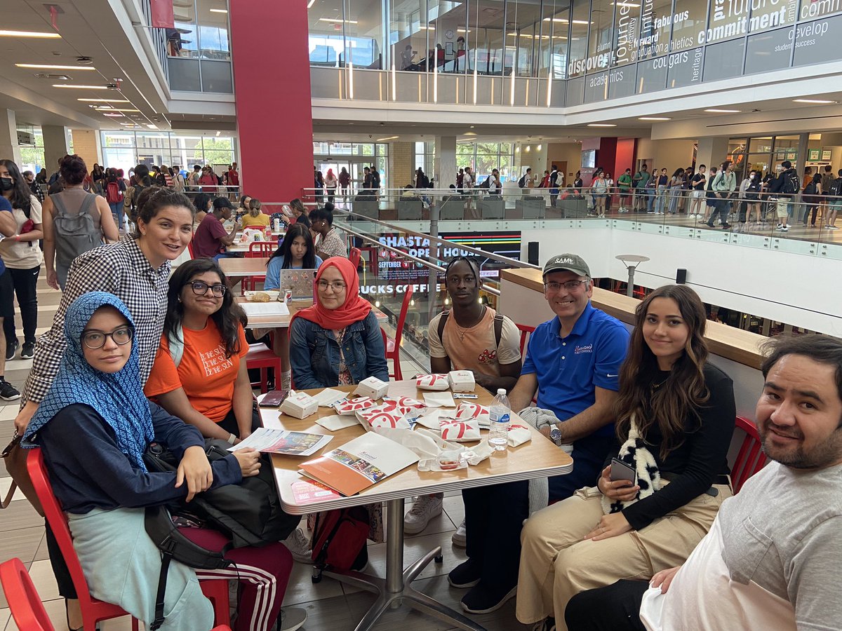 DokmenTx's tweet photo. It was great visiting our @HarmonyEdu alumni at @UHouston. It is so critical to provide post secondary support. @HarmonyAlumni @AnhGilmoreHTX https://t.co/WH1bOYuPWl