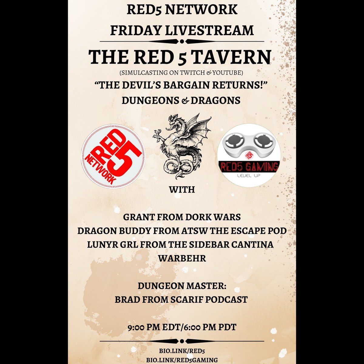 YOUR Red 5 Network tweet media