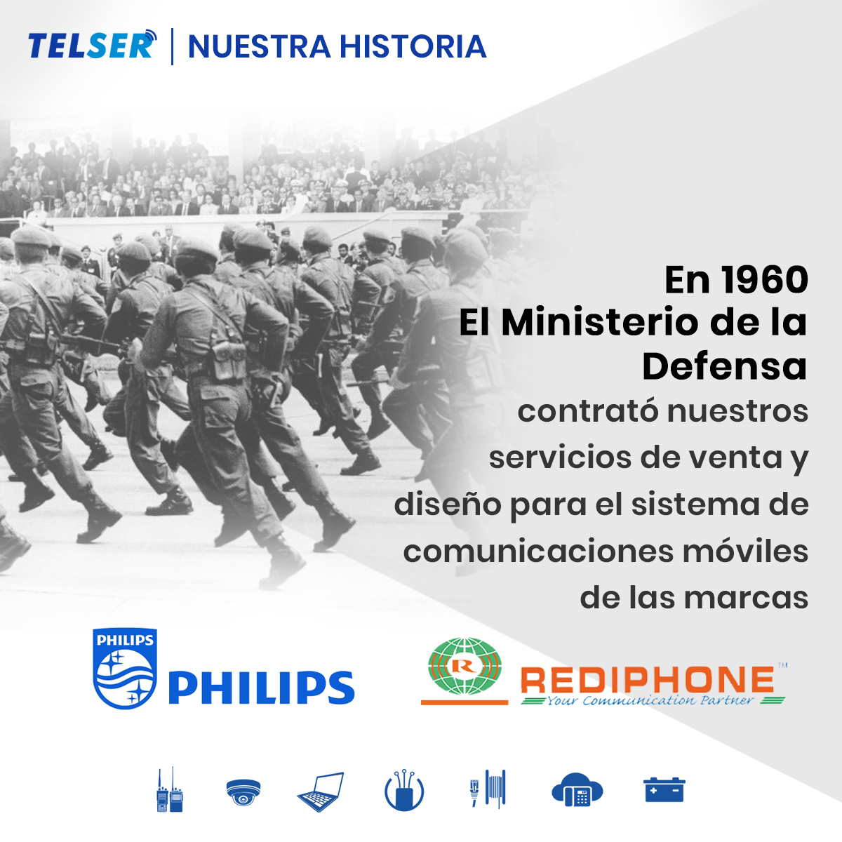 TelserVzla's tweet photo. Conoce nuestra historia
#nuestrahistoria #ministeriodeladefensa #sistemamovil #comunicaciones #philips #rediphone #telecomunicaciones #venezuela #historia
#tecnologia #avances #desarrollo #equiposdecomunicacion https://t.co/ZZWxnAVZcL