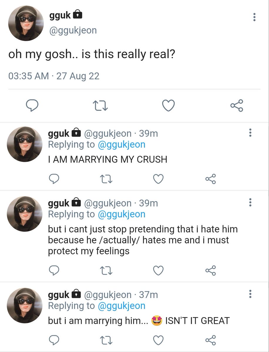 PJJK9597's tweet photo. FAKE HATE | #jikookau

where prosecutor jungkook got set in an arranged marriage with jimin: the judge's son who also used to be his classmate in highschool. the catch is... they hate each other since then— or so they thought. https://t.co/Fb8lVjrqJt