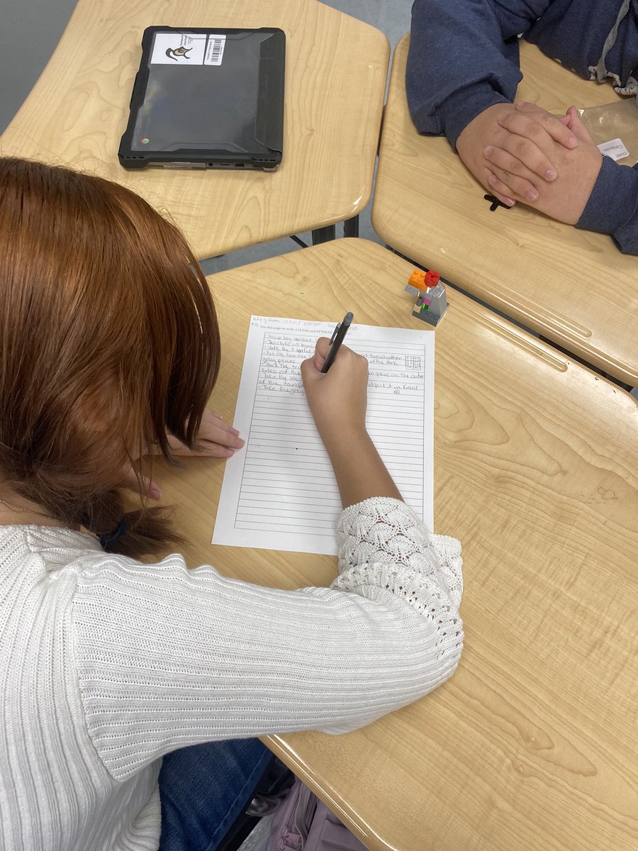 MrsWulfertFHS's tweet photo. LEGO Procedure writing! 🧱 https://t.co/Pzgj0ZjXnV
