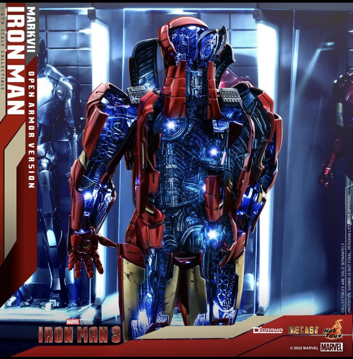Colombianlove41's tweet photo. preorder #IronMan #MarkVIl #OpenArmorVersion from #IronMan3 by @hottoysofficial & @sideshow #marvel #MCU #sixthscale #onesixthscale #IronMan #HiDefNinja #collectibles #hottoys #sideshowcollectibles @hidefninja @disney #disney @RobertDowneyJr $365 USD & ships Oct 2023-Mar 2024 https://t.co/uPpVPsJNcf