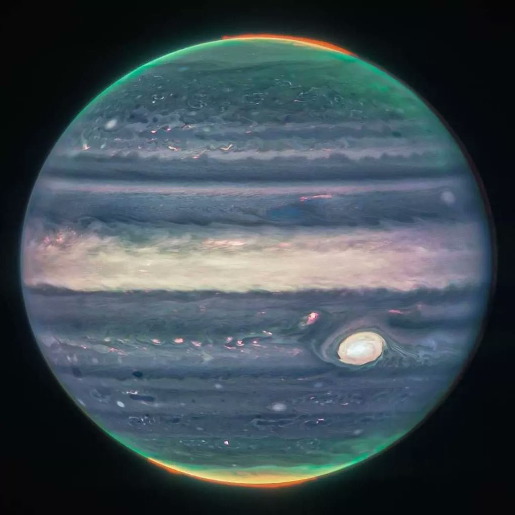 UniversoRed's tweet photo. 😱 La NASA revela nuevas imágenes sobre Júpiter [REALES]

🌀🌀Las imágenes fueron tomadas con el Telescopio James Webb.

#misteriosouniversoenlared #mur #nasa #jupiter #jameswebb #misterios #enigmas #planetas #telescopio #universo #news #viral #podcast #programasderadio #ivoox https://t.co/zj4p6ZvHmW