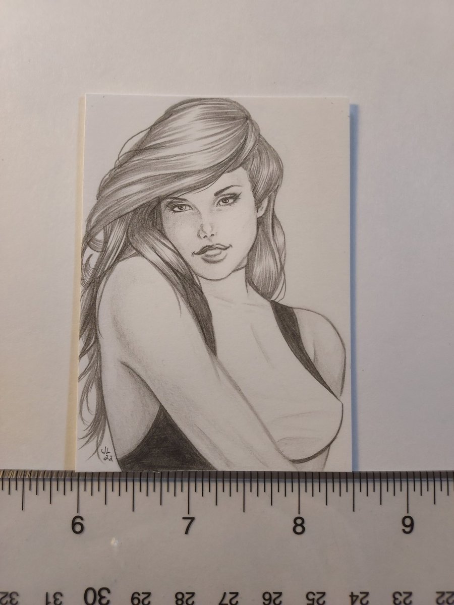JynLeonardArt's tweet photo. More #cards going up on my #website.
https://t.co/ssdujkHXJg
#SheHulk #jenniferwalters #vampirella #vampire #mistressofthenight #sketchcards #sketches #originalart #pencil #pencilart #comicbooks #comicbook #sale https://t.co/npfkLODThW