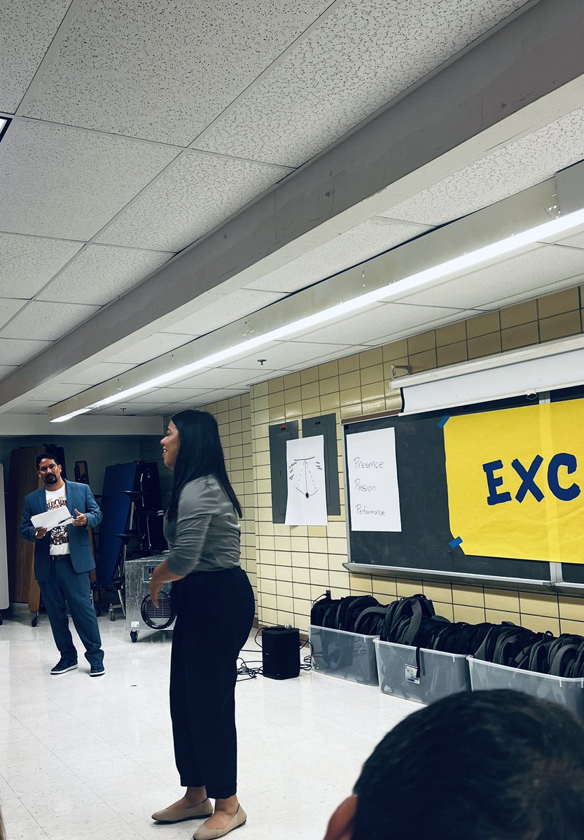 HeyMsHobbs's tweet photo. A little Ted Lasso, a little Lakers love, and a whole lot of heart from @Najib1 . Being led by the best of the best in @BaltCitySchools to #choosetoexcel @LakelandSchool. Shared stories from leaders in the room brought all the warm fuzzies. Bring it on 2022-2023 school year! https://t.co/MR9LS34azd