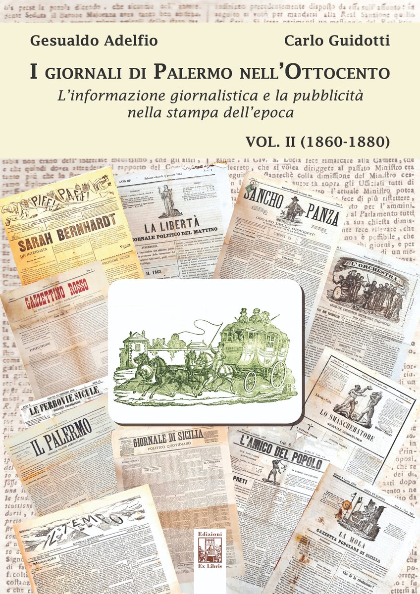edexlibris's tweet image. Il Consiglio Nazionale dell'Ordine dei Giornalisti mi ha contattato telefonicamente e poi via mail per esprimere il proprio apprezzamento verso i libri "I giornali di Palermo nell'Ottocento", a nome del Presidente, del Vicepresidente e del Segretario generale. 
@edexlibris