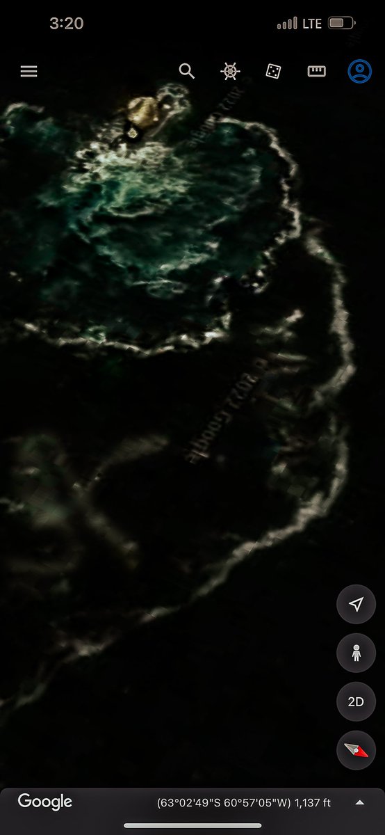 FlawdaMurph's tweet photo. I’ve discovered a #UFO and now the #kracken on #GoogleEarth #nasa https://t.co/W6W5lKxd6i
