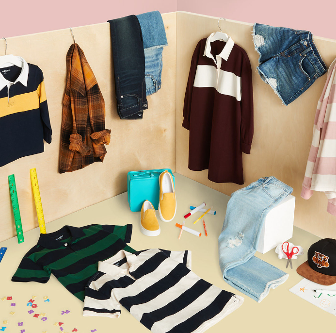 On the hunt for back-to-school uniforms? Stop by Old Navy at Atlantic Center open daily for in-store shopping &amp; pick-up!