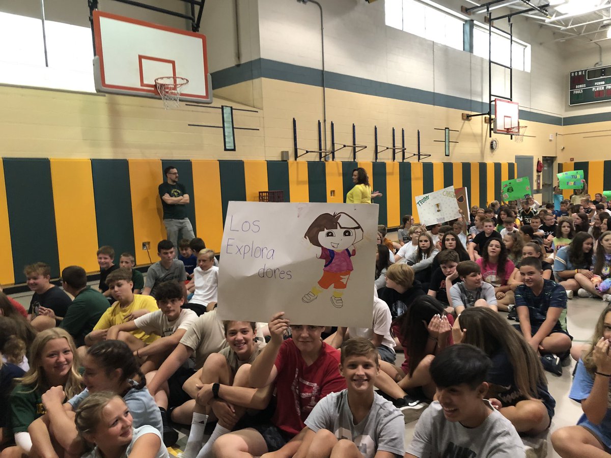<a href="/deerlakessd/">Deer Lakes School District</a> Middle School PBIS and team building challenge kick off assembly. The energy and enthusiasm…absolutely awesome. @DLMSPrincipal <a href="/drabate_dlms/">Dr. Abate</a> <a href="/TeamUpstanders/">Team Upstanders</a> #DLProud