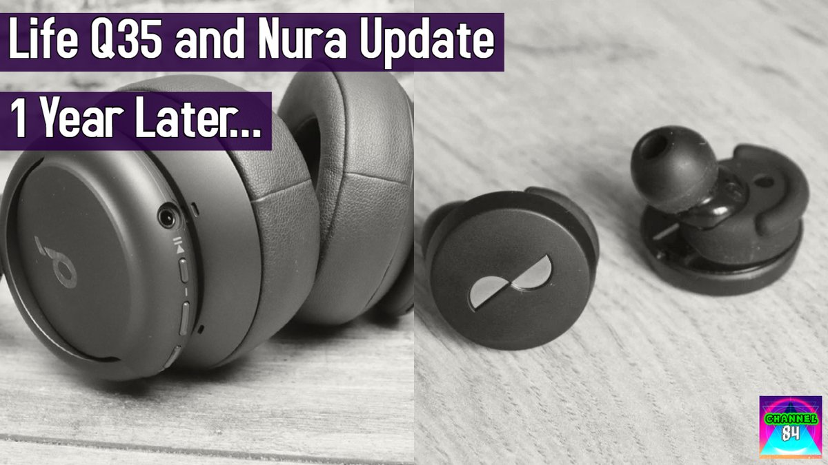 _varietyshowpod's tweet photo. New video up on the channel (it's taken over a year for me to stop procrastinating). I give you an update on the @soundcoreaudio #Q35 and revisit @nurasound.
https://t.co/nYX2ukgoIj https://t.co/Y9sEUiUB2V
