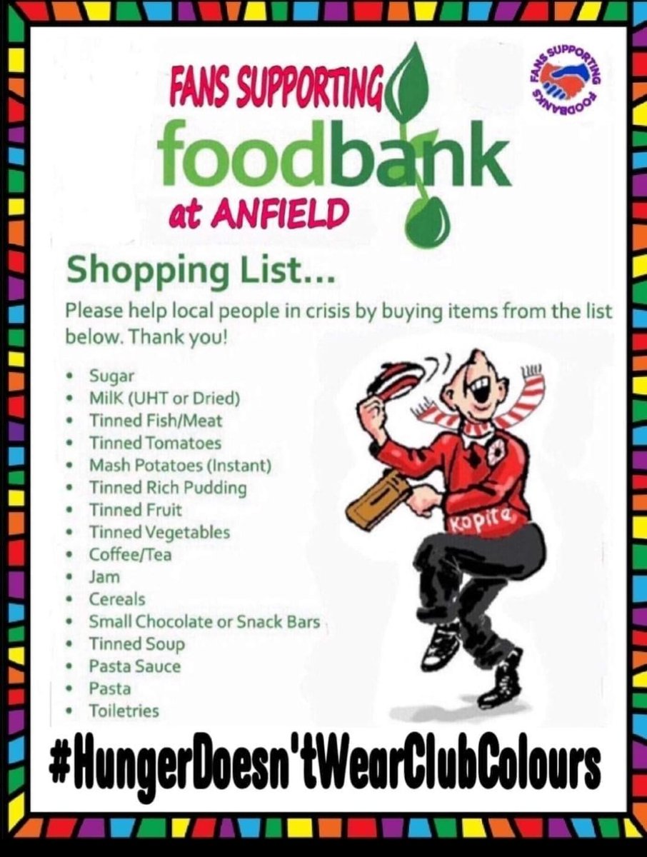 FSFNatNetwork's tweet photo. The #CostOfLivingCrisis  continues to bite ever deeper into our Communties, please don't walk past our collection point tomorrow...

With 40%+ of Children in the Anfield Ward suffering from food Insecurity how many Children will go to bed hungry tonight?

Can you make a donation https://t.co/BIKN2JoBSI