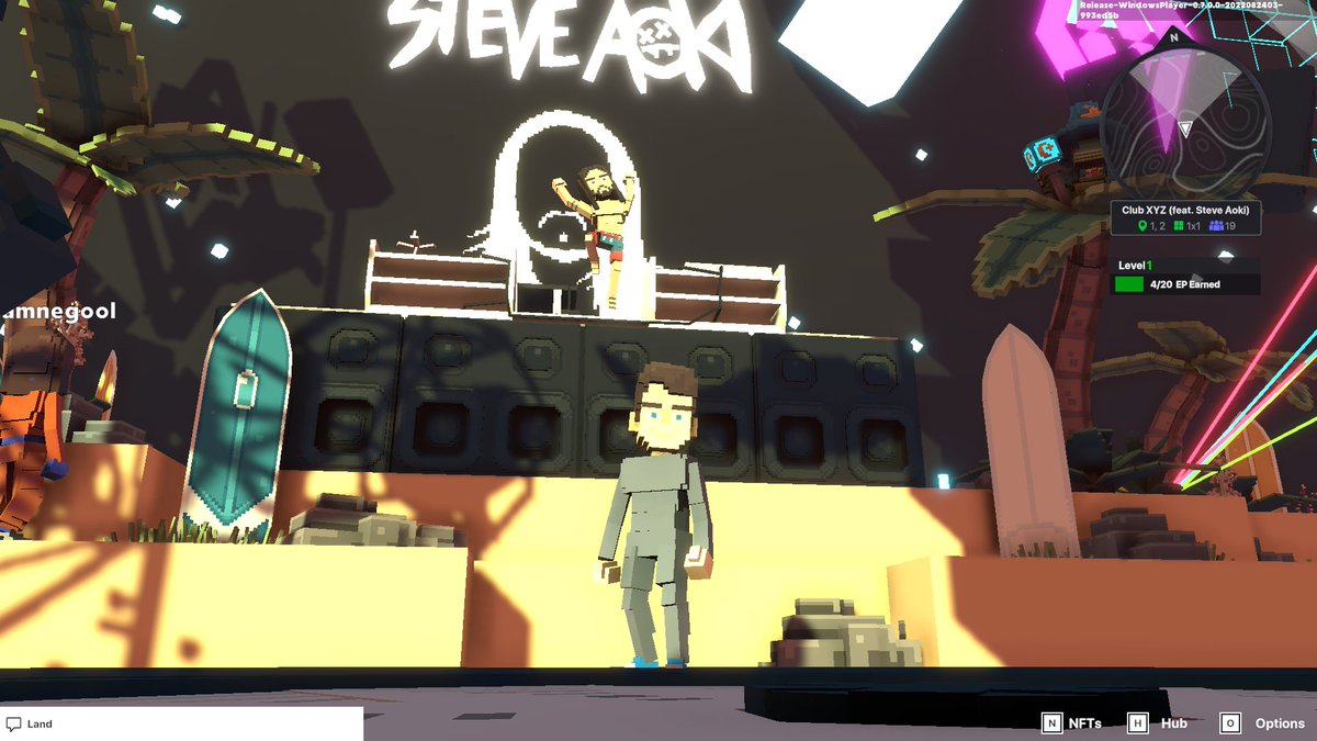 hero07653's tweet photo. @TheSandboxGame @steveaoki I just participated in the #SandboxAlphaS3Giveaway for a chance to win 500 SAND! On stage with Steve Aoki, check out my screenshot below!
👇 https://t.co/on6HhJRIL8