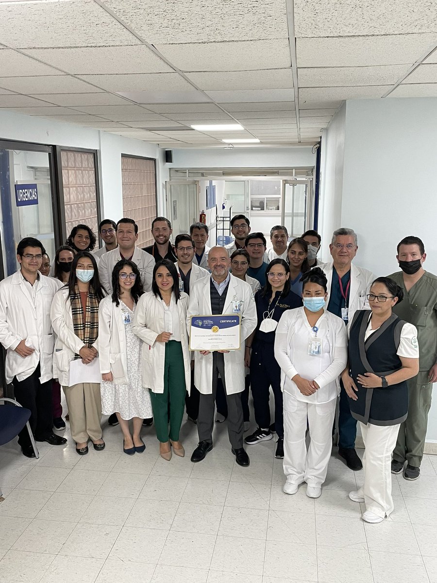INNNMVS's tweet photo. 🎖Gracias al trabajo y dedicación de todo el personal médico, de enfermería y de rehabilitación, nuestro Instituto ha logrado obtener la certificación de “Centro avanzado de ACV” otorgada por la World Stroke Organization y la Sociedad Iberoamericana de Enfermedad Cerebrovascular. https://t.co/lOg72gleus