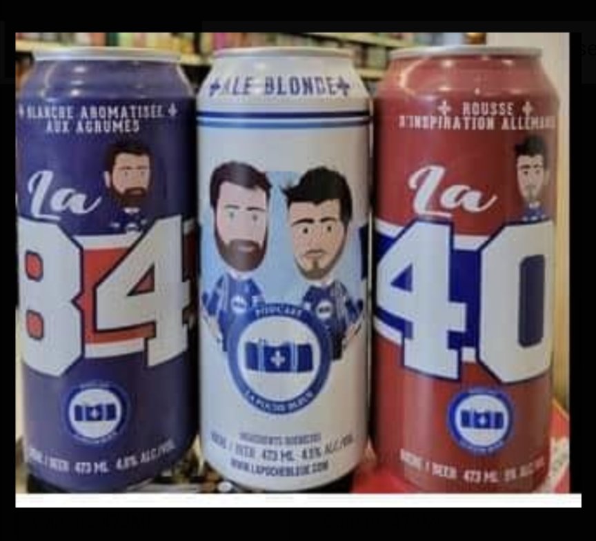 bieresanslimite's tweet photo. 🚨Alerte aux nouveaux produits - Ville de Québec🚨
 👉Nouveautés en ligne de Bilboquet les bieres de la Poche Bleue 🕺
✔Commandez 7 jours sur 7 jusqu'à 21h 😎 livré le jour même
✔Bières, vins, chips et tout le reste
https://t.co/T746LXh3AC #jachetelocal https://t.co/FhXXogD7pG