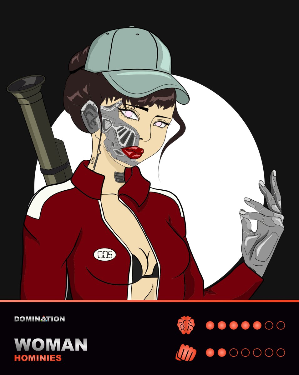 #10 Hominies Sneak Peek!🔥

Warrior Woman! 
  
#DominationArena #VNFT #NFT #VeChain #VeFam $VET #NFTMarketplace