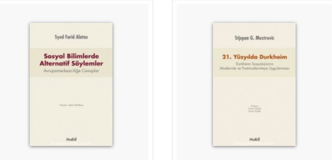 matbukitap's tweet photo. Matbu Kitap'ı takip eden ve bu tweeti rt eden (paylaşan) 5 kişiye şu iki kitap hediye edilecektir.

1. Farid Alatas, Sosyal Bilimlerde Alternatif Söylemler
2. Stjepan G. Mestrovic, 21. Yüzyılda Durkheim

Çekiliş 5 Eylül'de yapılacaktır.

Detaylı bilgi: https://t.co/hwlwulMN3s https://t.co/t5fUKiZ2CH