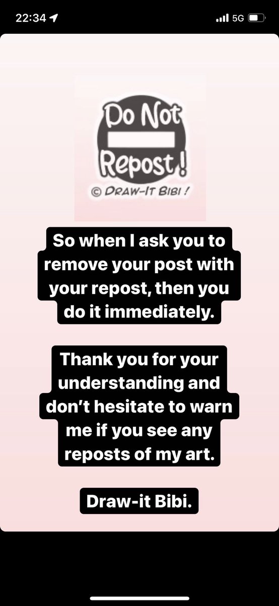 Bibi ❌ Don’t repost my art ! tweet media