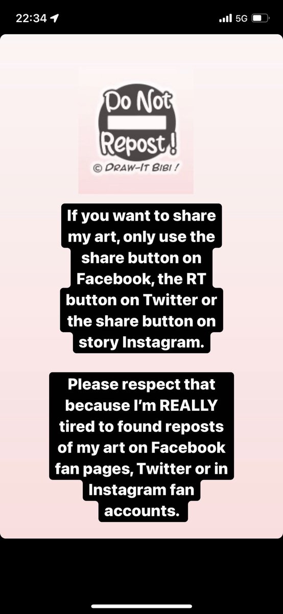 Bibi ❌ Don’t repost my art ! tweet media