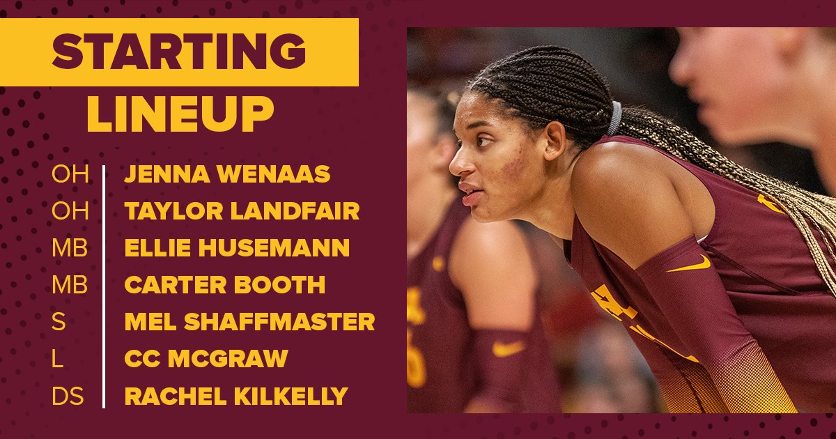 GopherVBall's tweet photo. First starting lineup of the year 🤩 https://t.co/A0vnRRVoJQ