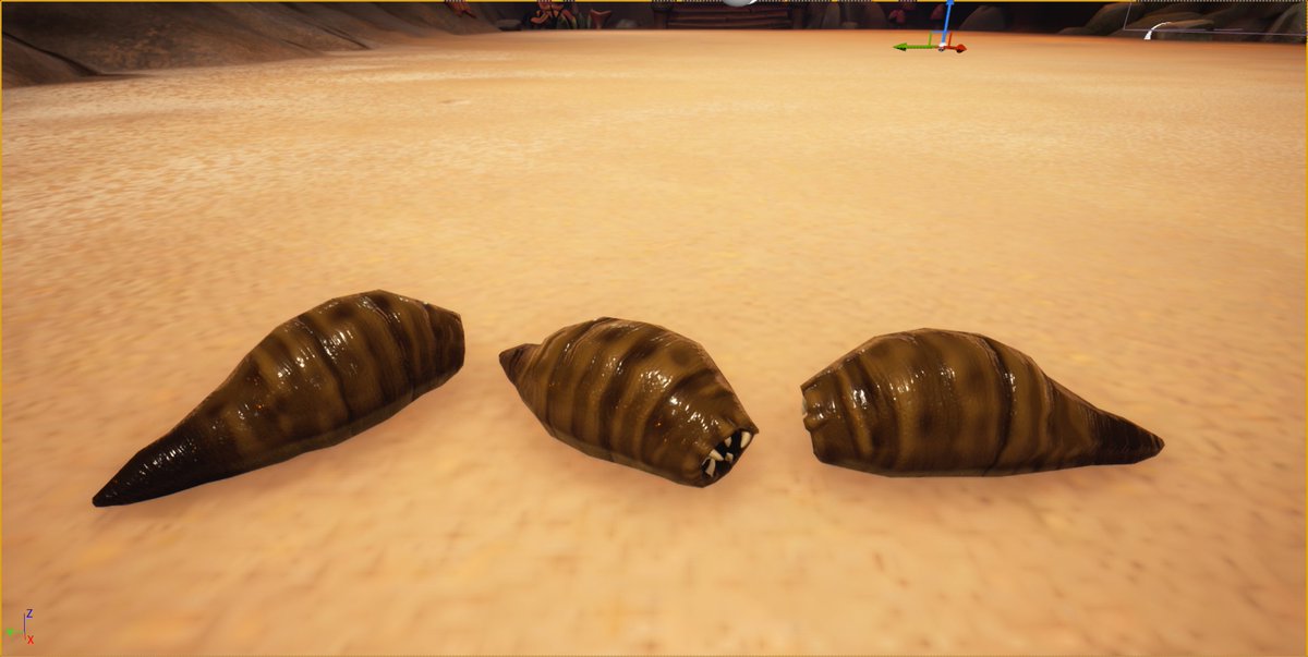 I'm sure you didn't think you'd see slimy leeches slithering around the #CAVEWORLD Arena did you? 

Well, read up on the dozens of new assets and surprises we're building in our newest Project Update, available exclusively inside The Cave (discord.gg/caveworld)! 🦣🙀