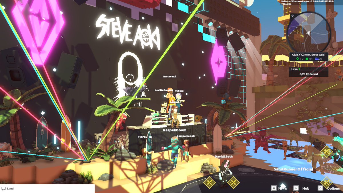 waitdingbom4's tweet photo. @TheSandboxGame @steveaoki I just participated in the #SandboxAlphaS3Giveaway for a chance to win 500 SAND! On stage with Steve Aoki, check out my screenshot below!
👇 https://t.co/KAorqOYhPq