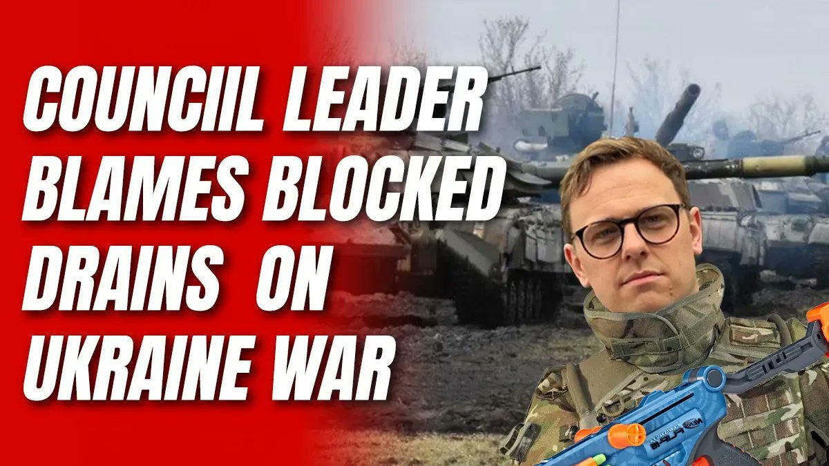 GuidoFawkes's tweet photo. Ealing Council Leader Blames Blocked Drains on Ukraine War https://t.co/L4azouJ657 https://t.co/OQMqX3yMbQ
