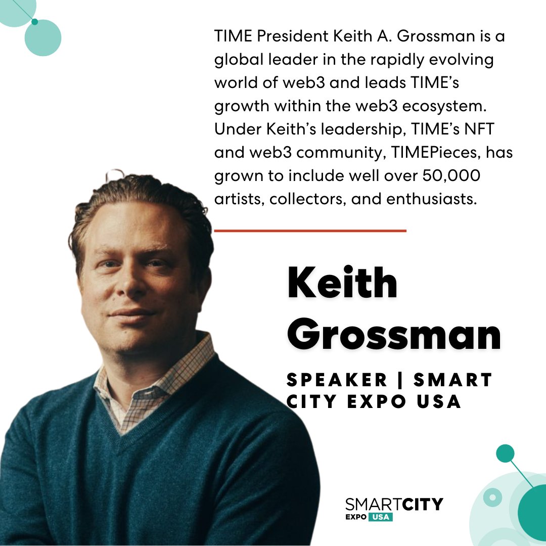 We are excited to have <a href="/TIME/">TIME</a> President, <a href="/KeithGrossman/">Keith A. Grossman</a>, join us at #SCEUSA in a few weeks‼️

Join us in #Miami on September 14-15 as we host the country's leading event for cities.🚀

Register to attend: l8r.it/Mssl