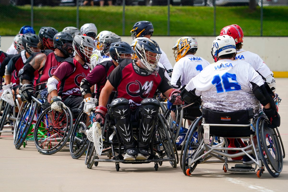 A great start to the Wheelchair Lacrosse Nationals Tournament!