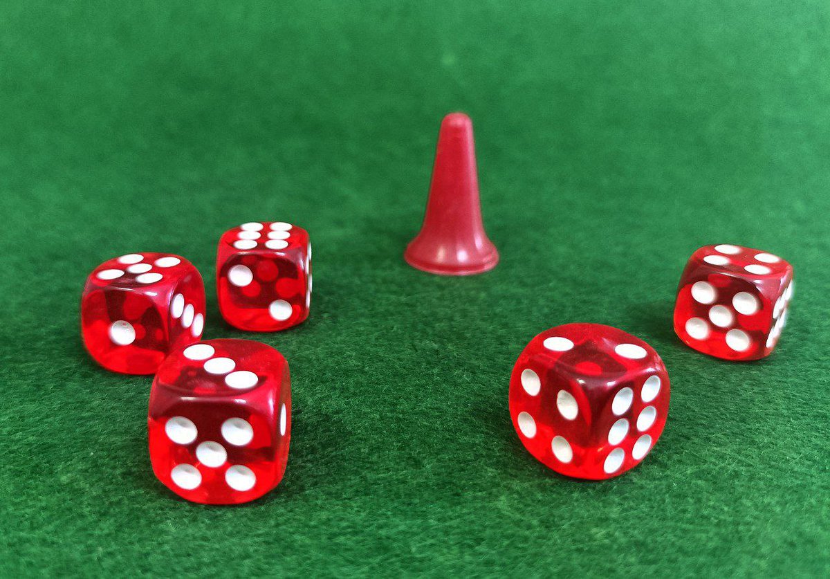 ¿Te gusta jugar al Póker de dados? 🎲 

Puess, ya tenemos disponible para ti un set de 5 dados para jugar a esos juegos que conoces y aprender a jugar otros. 

Revisa nuestro catálogo. 
t.me/briscatalogo

Déjanos tu ❤️ y comparte para que tus amigos se enteren 🔁