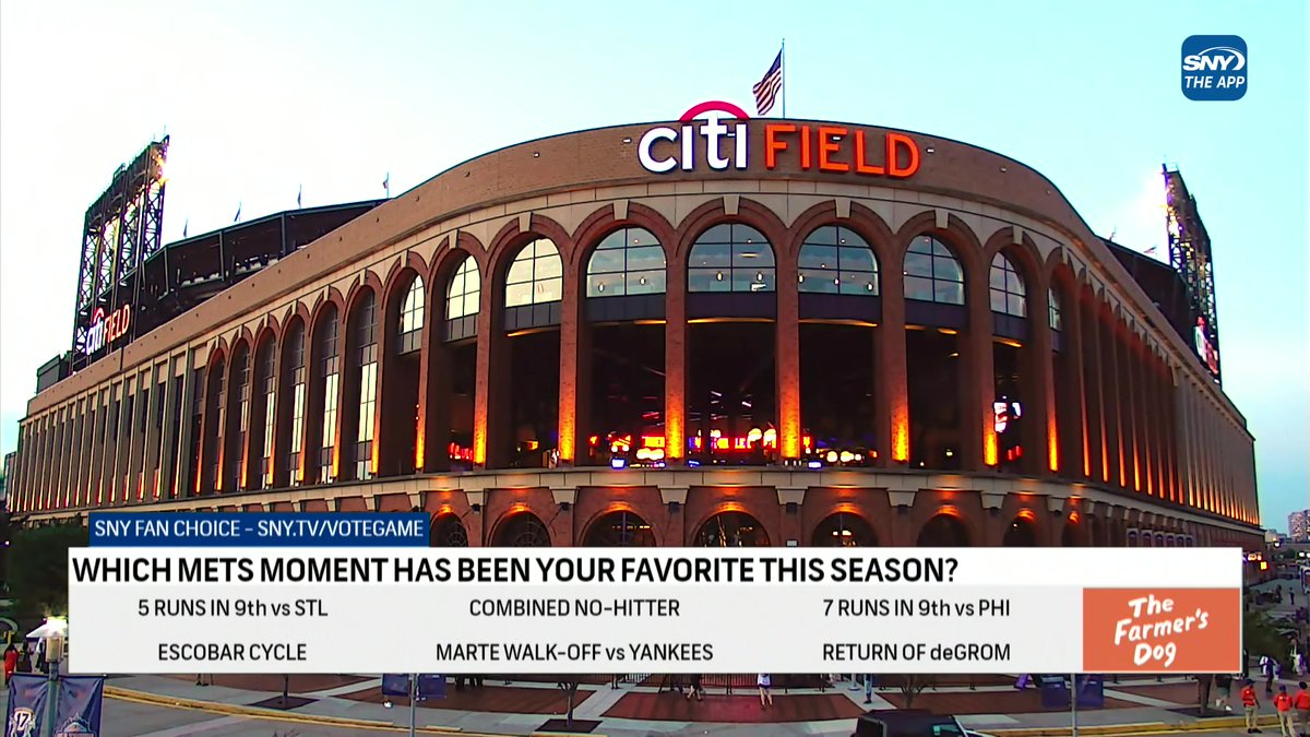 SNYtv's tweet photo. Which Mets moment has been your favorite this season?

VOTE: https://t.co/LrsunCqImB

➡️ @thefarmersdog https://t.co/7BONxfc5vW