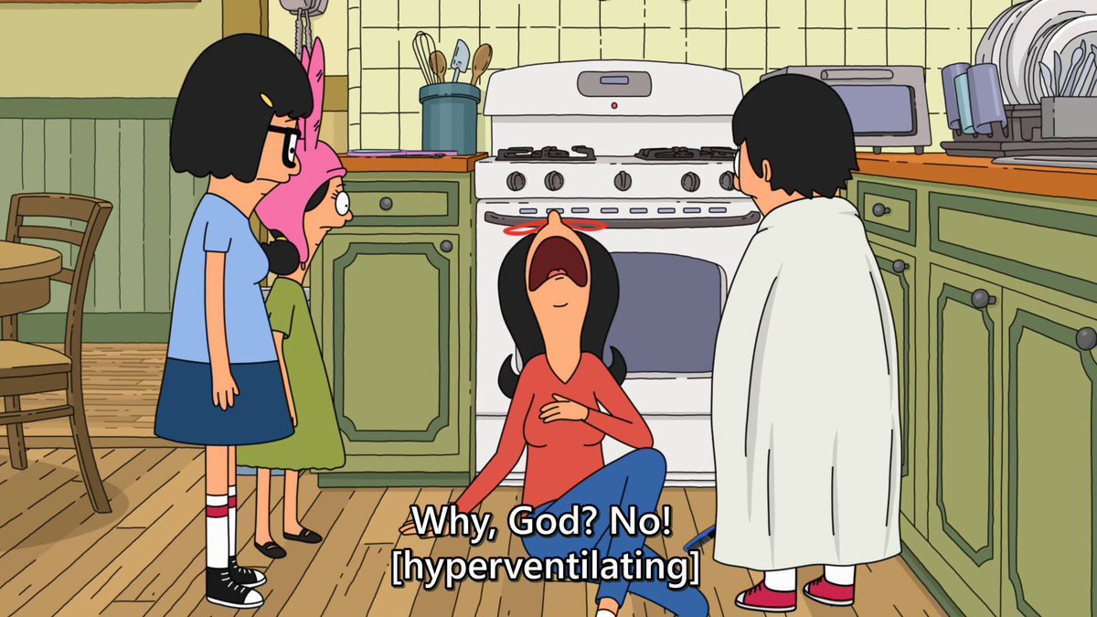 BobsCredits's tweet photo. When you realize there’s still a whole month until the new season of Bob’s Burgers: https://t.co/5p4bLa41FI