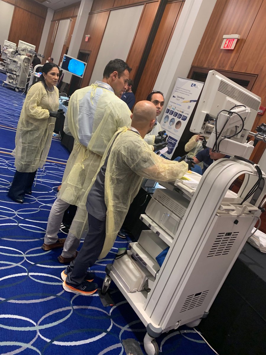 magicendoscopy's tweet photo. Ex-vivo hands-on at the Hyatt Regency New Brunswick

#MAGIC2022 #Endoscopy #Gastroenterology
#Gastrointestinal
#Pancreas https://t.co/BgqIog33Hc