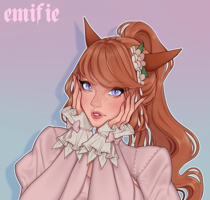 ✦ A miqo'te commission  