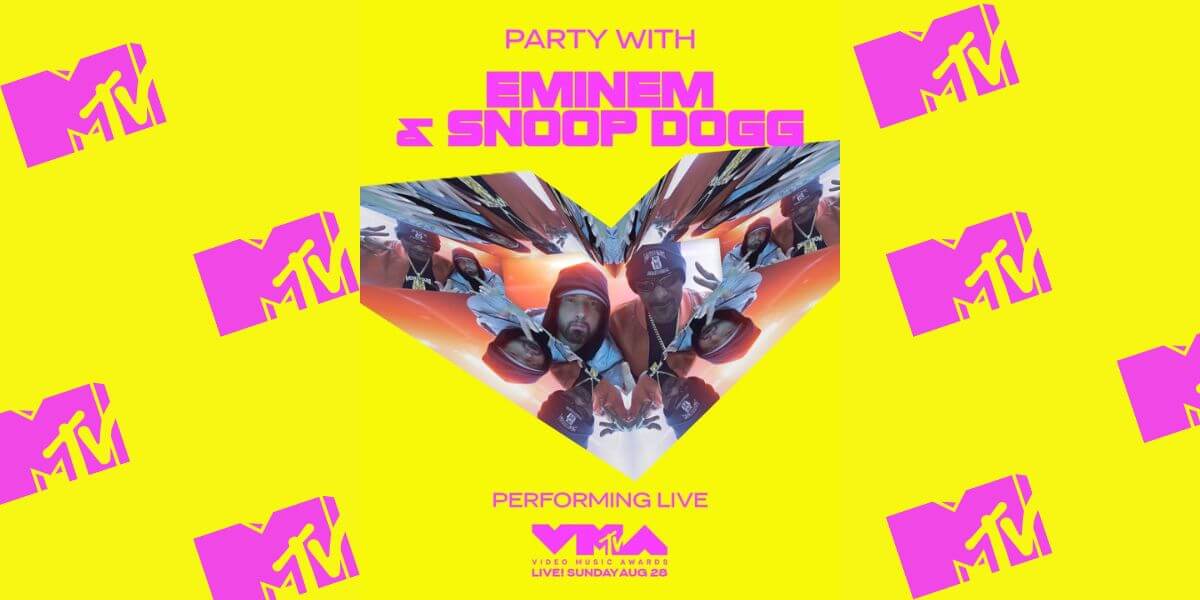 geek_metaverse's tweet photo. Eminem and Snoop Dogg to perform “From the D 2 The LBC!” at the MTV VMAs this Sunday

https://t.co/FrXzyiuSL7

#MTVNews #VMAs #bestmetaverseperformance #bayc #MTVVideoMusicAwards #FromtheD2TheLBC #VMApes #VMA #SnoopDogg #mtv #Metaverse #BoredApeYachtClub  #Eminem #VMAs2022 https://t.co/tIelS6VuWa