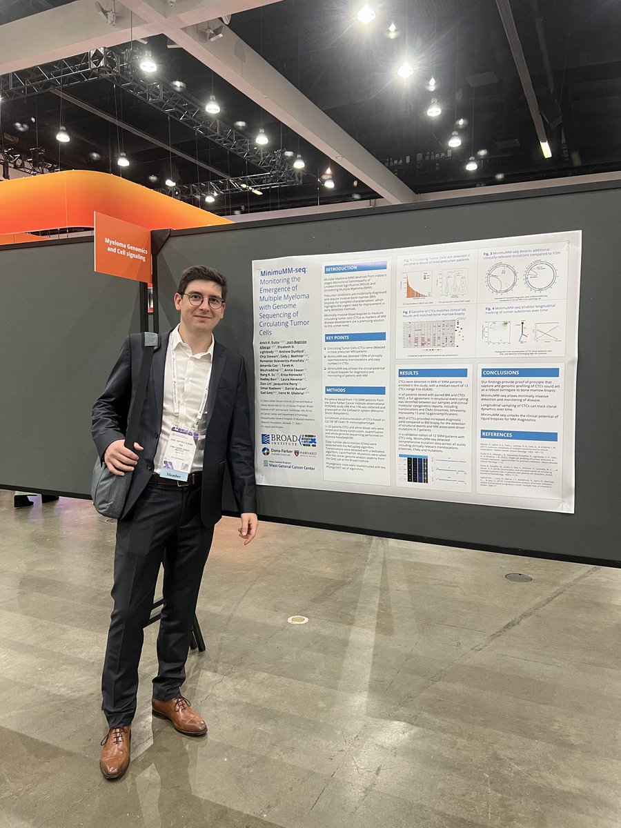 Detecting and monitoring myeloma genomic events with circulating tumor cells only? Come and see our MinimuMM-seq assay presented #IMS22 poster 55 7:30-8:30pm with ⁦@ankitkdutta⁩ ⁦@LabGhobrial⁩ ⁦@getz_lab⁩ #WGS #CTC #myeloma