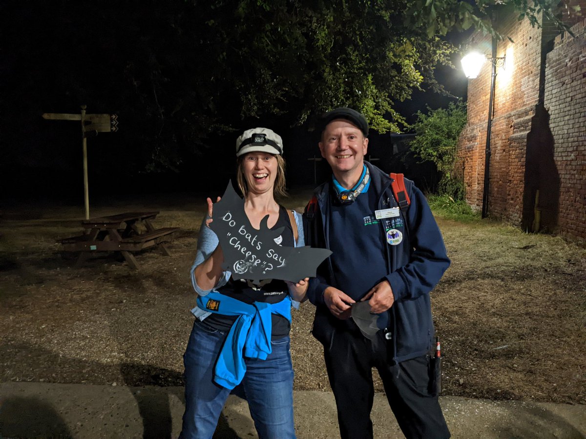 What a great evening. There were lots of bats @GressenhallFW tonight!