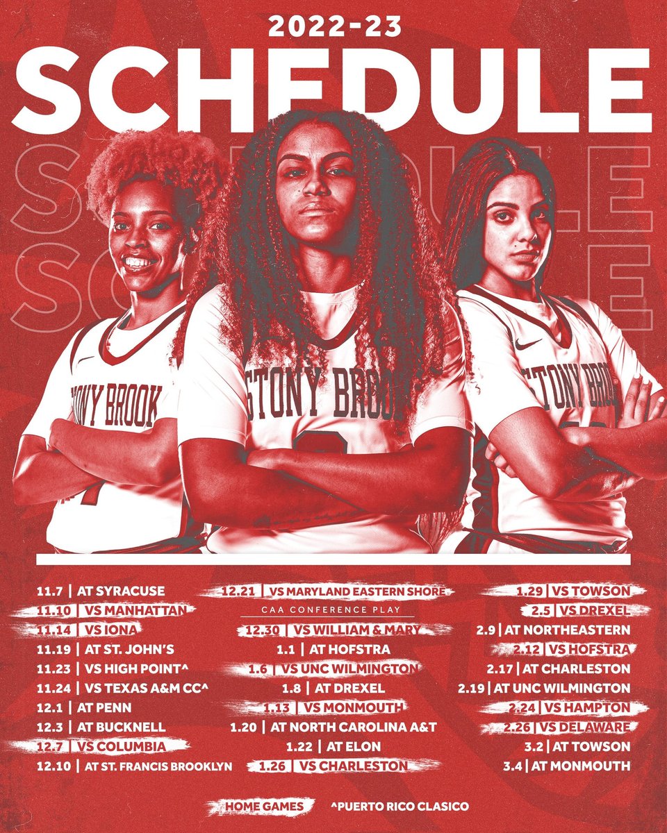 🐺 🏀 ICYMI: 2022-23 <a href="/StonyBrookMBB/">Stony Brook Men’s Basketball</a> and <a href="/StonyBrookWBB/">Stony Brook Women’s Basketball</a> full schedules are announced...GET YOUR <a href="/IslandFederal/">Island Federal</a> Arena TIX TODAY!
<a href="/SeawolvesUnited/">Seawolves United</a> <a href="/CAABasketball/">CAA Basketball</a>
stonybrookathletics.com/sports/2021/5/