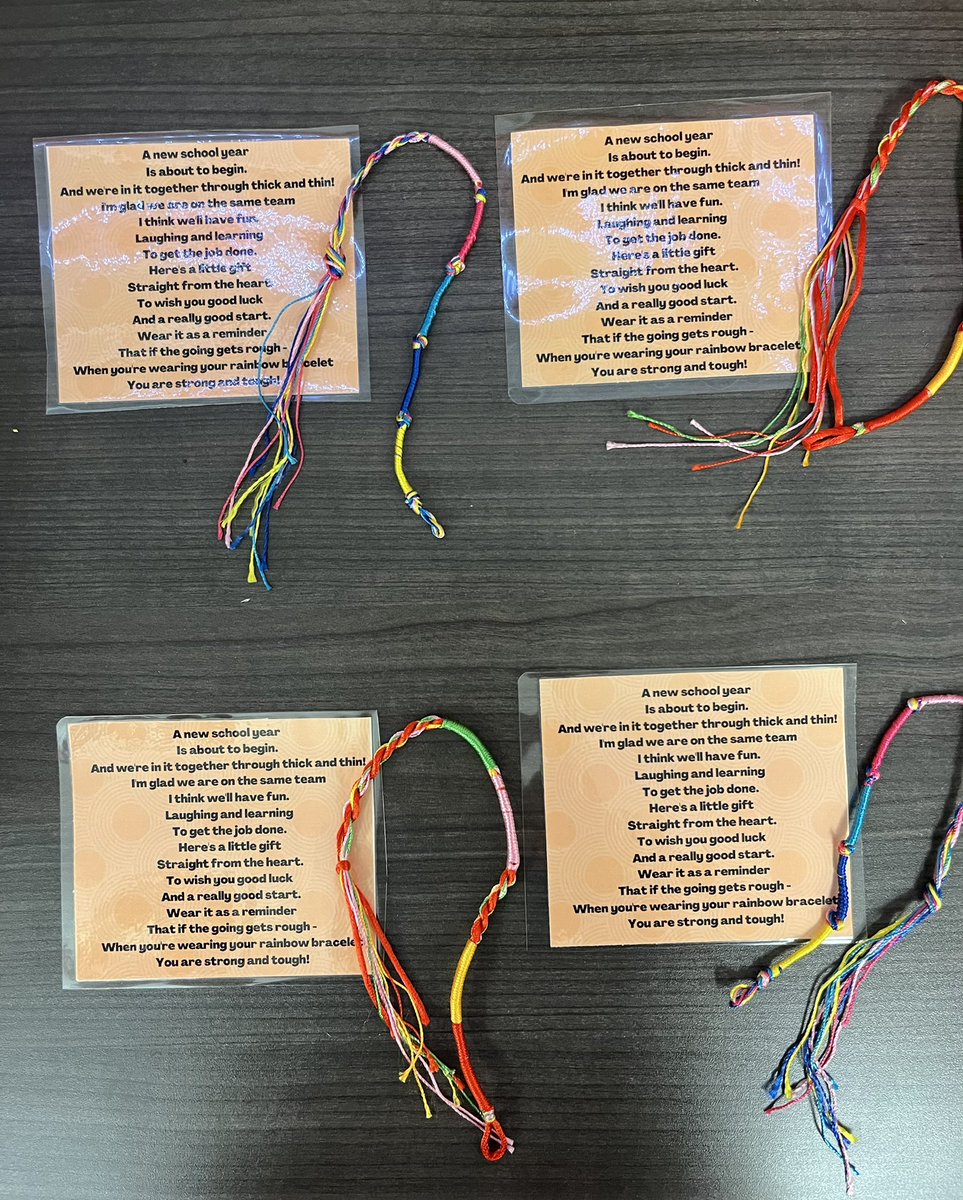 missjstein's tweet photo. A cute little gift to welcome my 9th grade AVID students. #avidteam @AVIDOpenAccess @AVID4College @WPTigerPride https://t.co/JcE8eIWR1Y