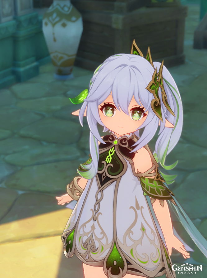 PyroGanyu's tweet photo. The Archon quests definitely made me like Nahida more. I can't wait to see her kit~ 💚🍃

#ナヒーダ #Nahida #Kusanali
 #原神 #原神写真部 #GenshinImpact #KameraTings https://t.co/uDY3lrfM5F