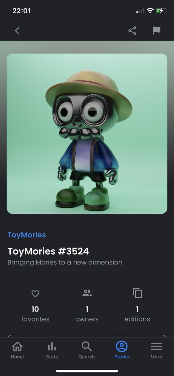 WayPNG_Crypto's tweet photo. Just bought this crazy mf. @nftquillen made me do it! @ToyMories #bucketboy https://t.co/ruCV1Vi8b0