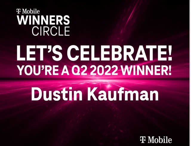 Carlos Morais (@cmorais80) on Twitter photo Please join me in congratulating our very own Account Manager Dustin Kaufman as our Q2 2022 Winner's Circle Recipient!!!!! Thank you for an Amazing Q2 and delivering some amazing results!!!! <a href="/codybwelker/">Cody Welker</a> <a href="/TracyNolan_/">Tracy E. Nolan</a> <a href="/DustinWKaufman/">Dustin Kaufman</a> <a href="/TMobile/">T-Mobile</a> <a href="/JonFreier/">Jon Freier</a> Please join me in congratulating our very own Account Manager Dustin Kaufman as our Q2 2022 Winner's Circle Recipient!!!!! Thank you for an Amazing Q2 and delivering some amazing results!!!! <a href="/codybwelker/">Cody Welker</a> <a href="/TracyNolan_/">Tracy E. Nolan</a> <a href="/DustinWKaufman/">Dustin Kaufman</a> <a href="/TMobile/">T-Mobile</a> <a href="/JonFreier/">Jon Freier</a>
