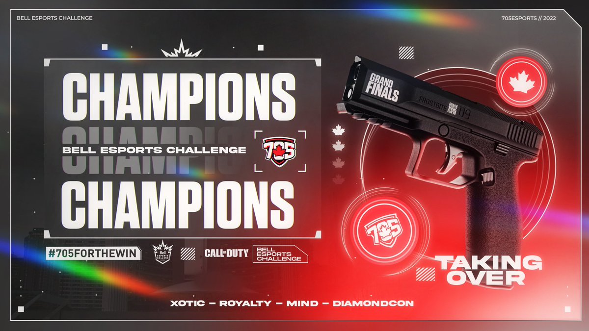 705_esports's tweet photo. Bell Esports Challenge #champs

@Xotic16 
@SaugaRoyalty 
@Diamondcon_ 
@MindThaJoke https://t.co/mxTyz5DwQz