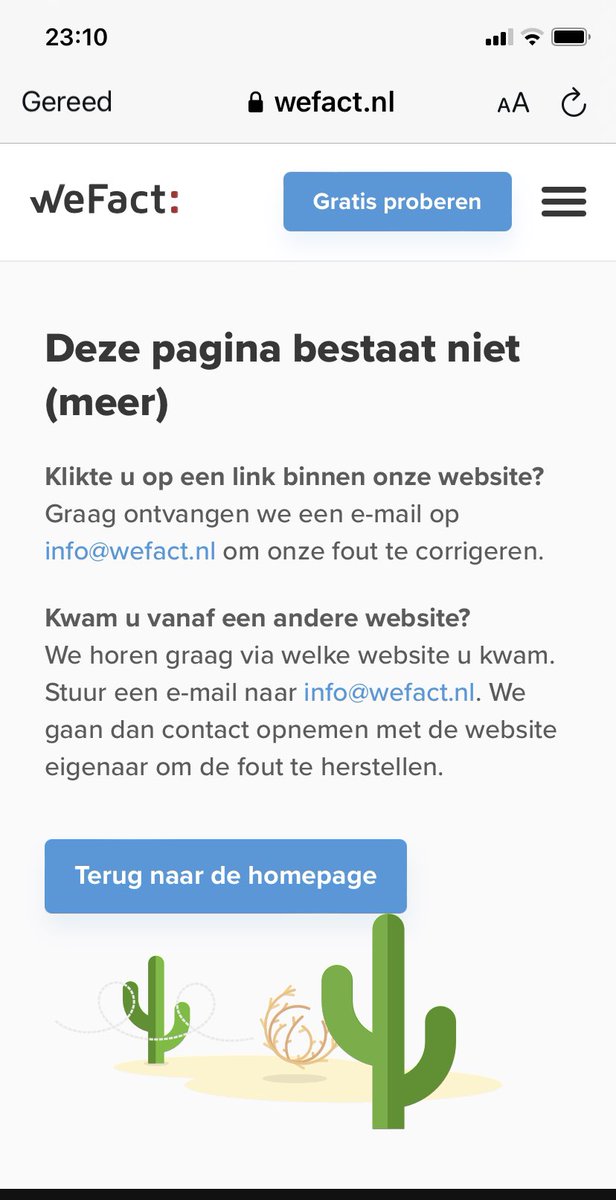 coachzeki's tweet photo. @wefact Link doet het niet https://t.co/RHXVu8arG6