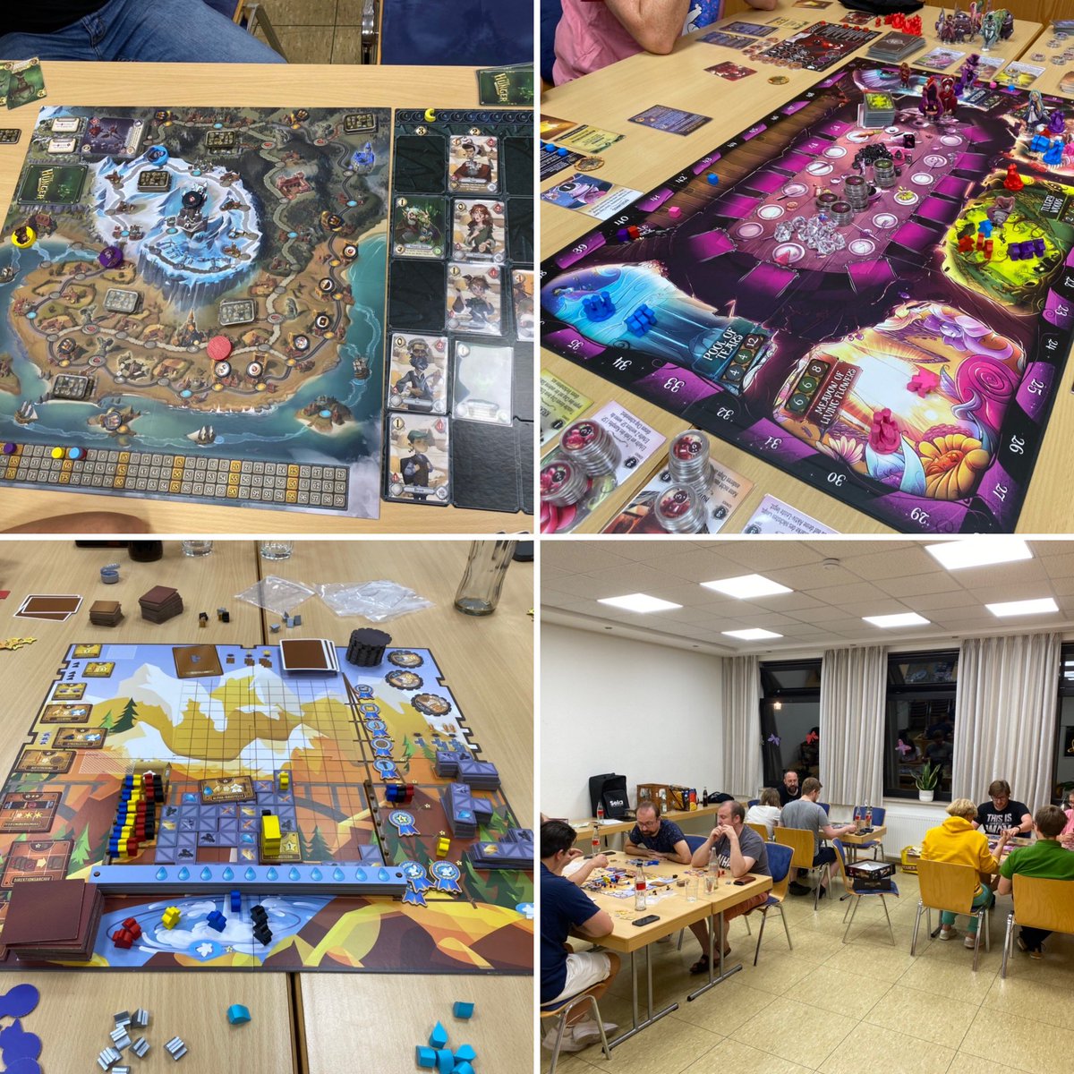 SpielTeckLand's tweet photo. Heute wieder Spieletreff in Brochterbeck u.a. mit The Hunger, Wonderland‘s War und Voll Dampf. https://t.co/EjSrQNgGZx